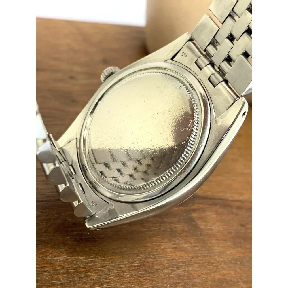 Rolex OysterDate Men's Watch 6694 Swiss Mechanical 60's Silver Stainless Steel